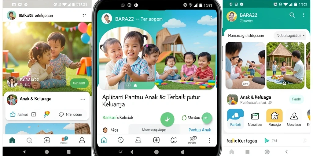 Tampilan antarmuka utama BARA22 yang informatif dan ramah pengguna.