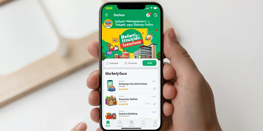 Antarmuka G668 yang user-friendly untuk belanja online dengan mudah.